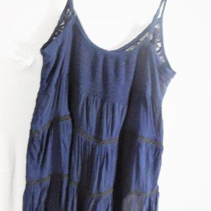 FREE People Intimately navy camisole top SIZE M